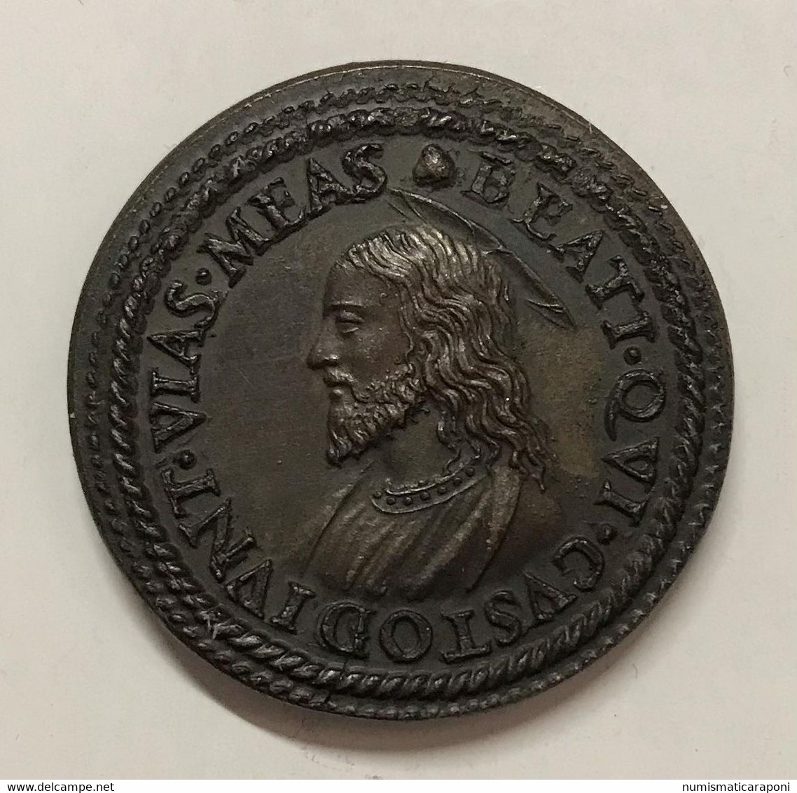 Sisto V 1585-1590 Medaglia A. VI Ae Riconio Q.fdc - Monarchia/ Nobiltà