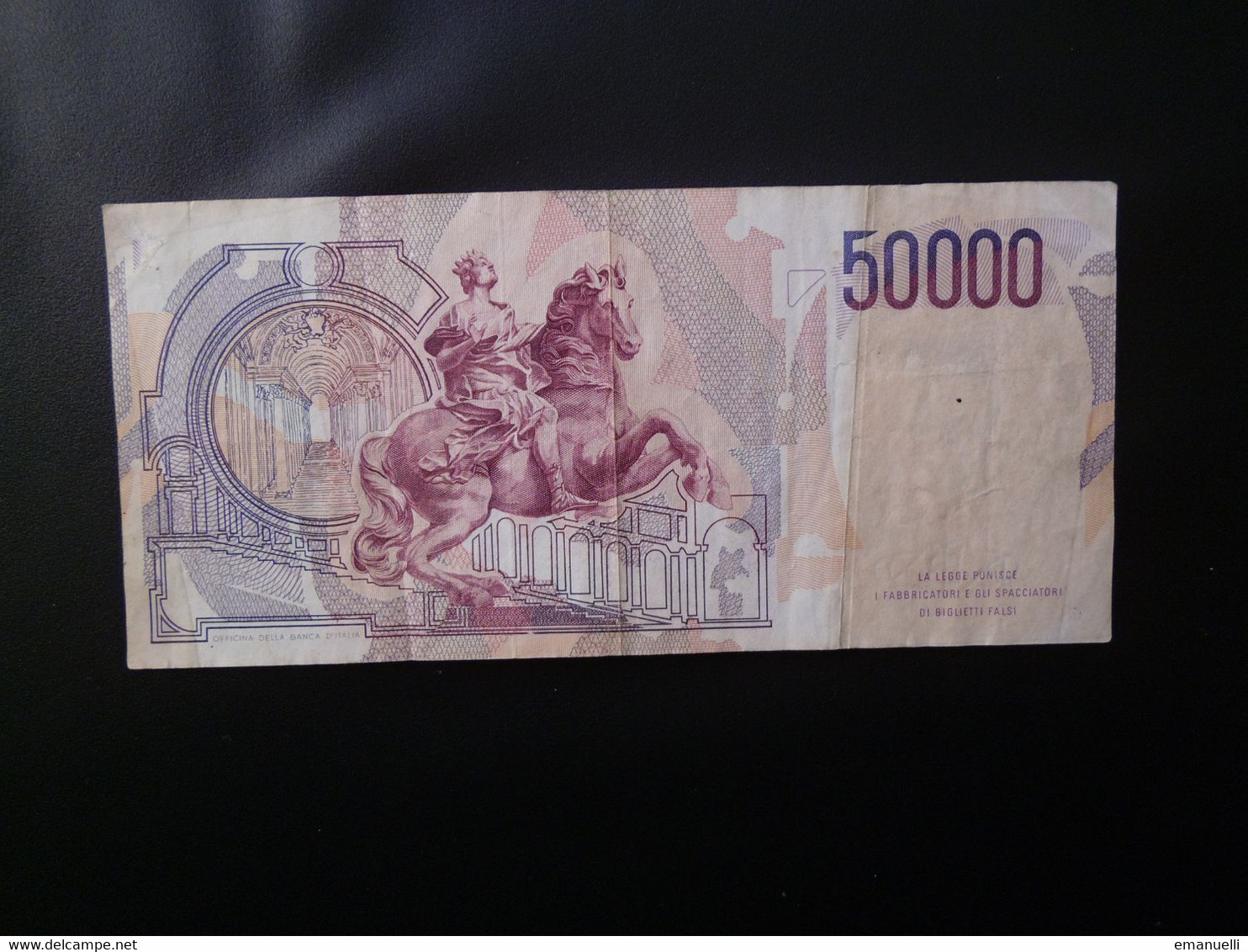 ITALIE : 50 000 LIRE  25.01.1990   CI 86 BS 607 * / P 113b    TTB - 50000 Lire