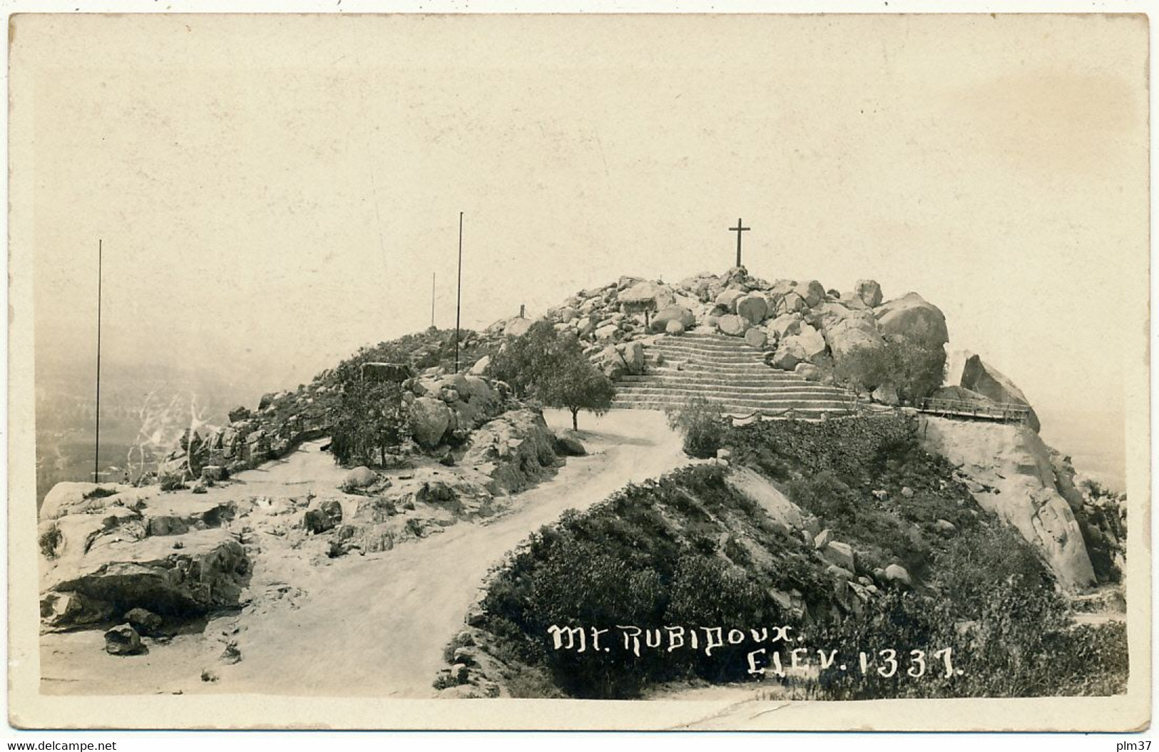 Mount RUBIDOUX - Real Photo - San Bernardino