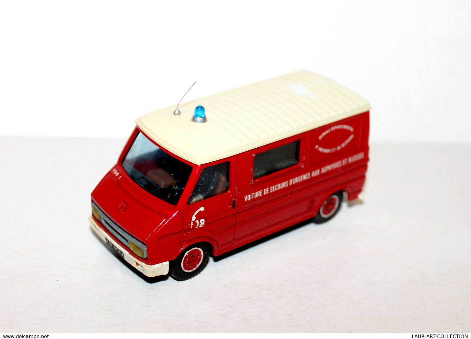 SOLIDO - CITROEN C35 VSAB N368 TONER GAM, CAMION POMPIER VOITURE SECOURS URGENCE, AUTOMOBILE MINIATURE ANCIENNE (2811.3) - Autocarri, Autobus E Costruzione