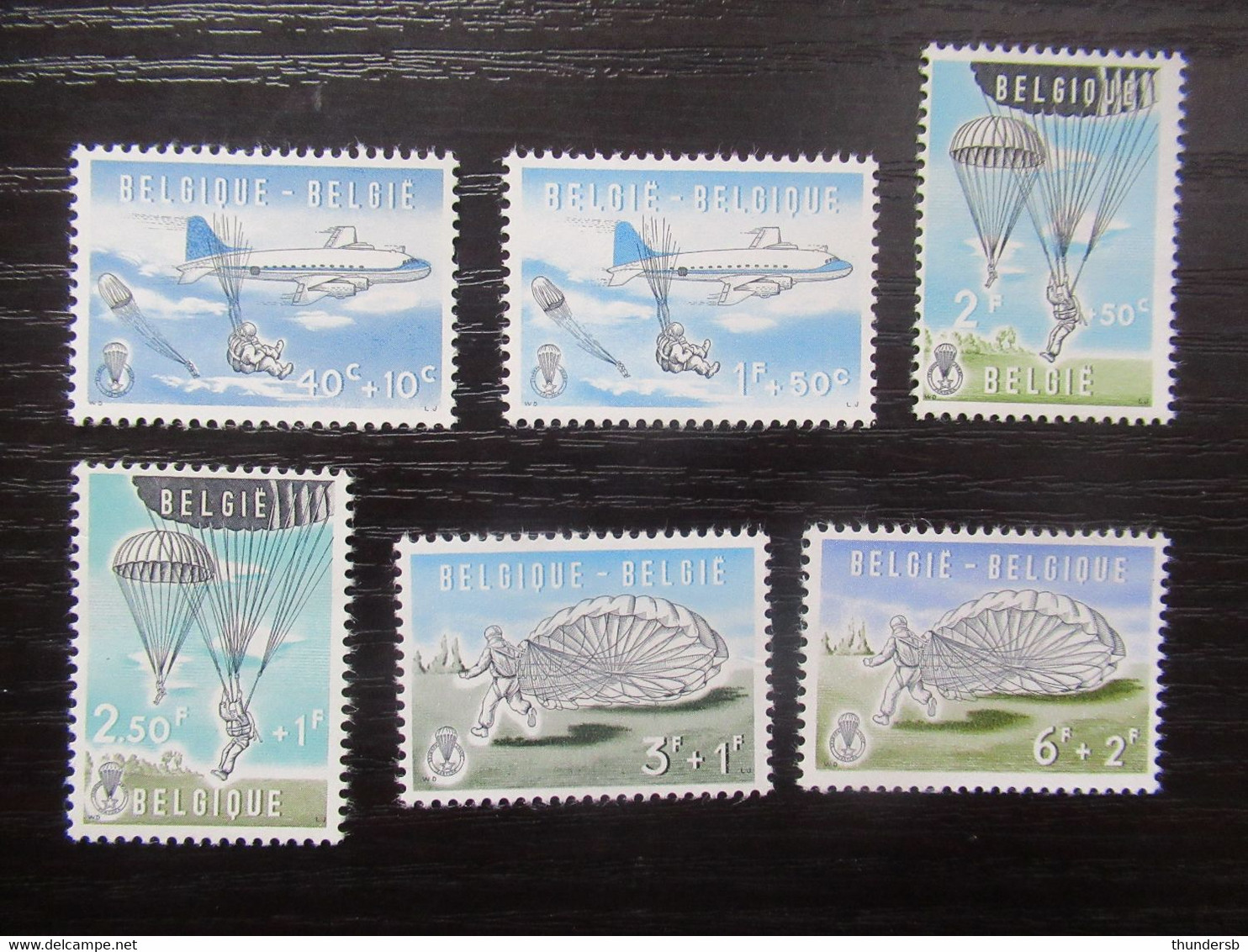 1133/38 'Valschermspringen' - Postfris ** - Côte: 22,5 Euro - Unused Stamps