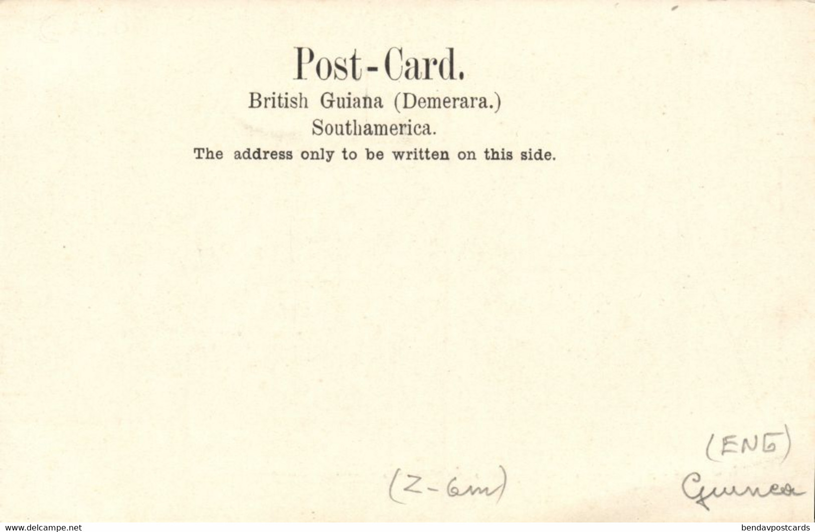 British Guiana, Guyana, Demerara, GEORGETOWN, St. George's Cathedral (1900s) - Guyana (ex-Guyane Britannique)