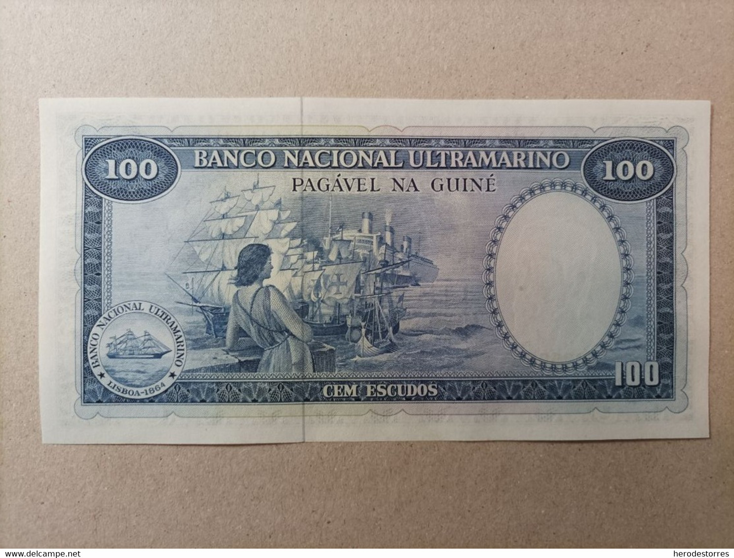 Billete De Portugal (Guinea) 100 Escudos Año 1971, UNCIRCULATED - Portugal