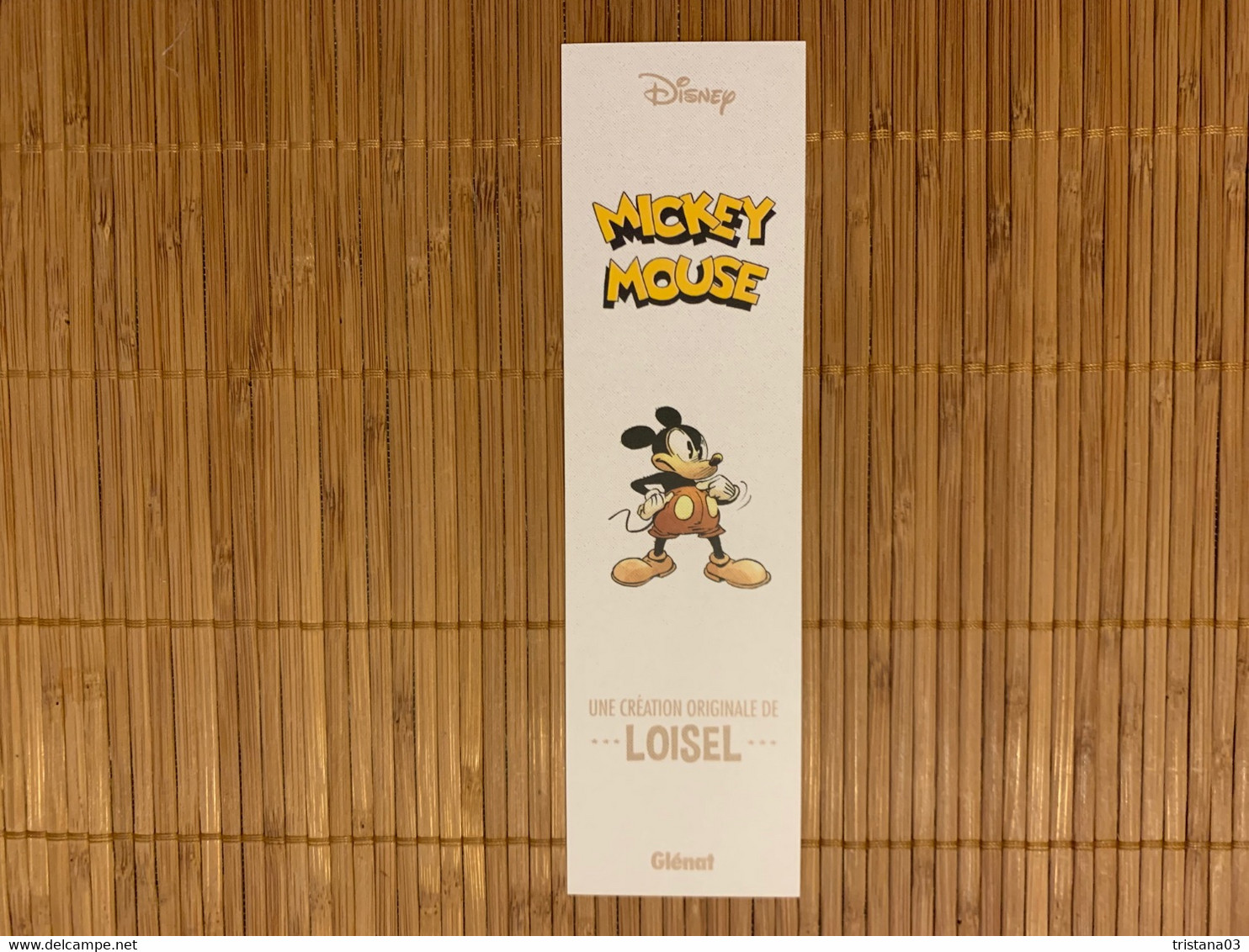 Marque Page Loisel Mickey - Marque-Pages