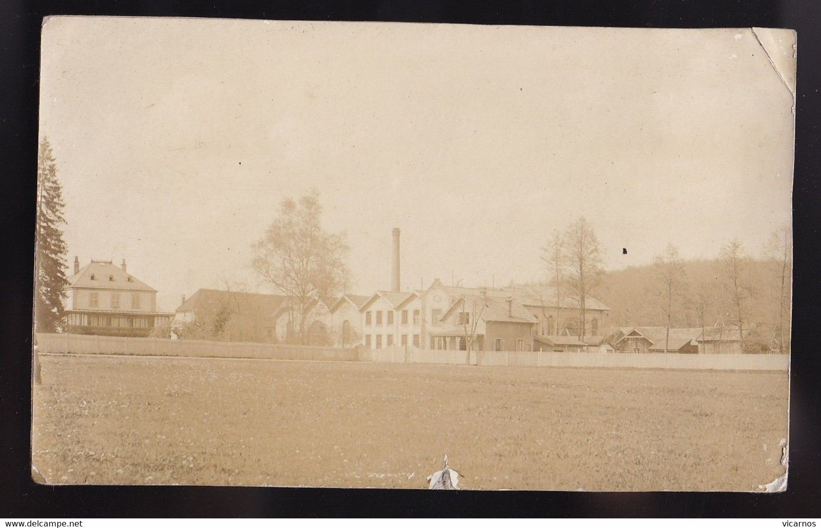 CARTE PHOTO 90 VALDOIE Usine Chantel Page 1909 - Valdoie