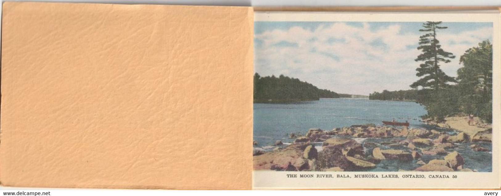 Booklet  Souvenir Views Of Muskoka Lakes, Ontario  18 Pictures By Jack H. Bain Post Card Producer, Toronto - Muskoka