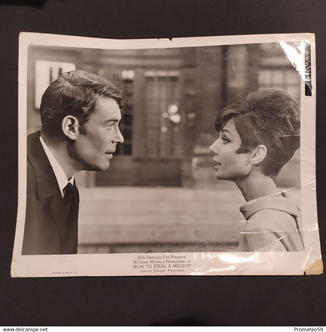 Foto De Prensa Película “How To Steal A Million” – Origen: USA – Audrey Hepburn Y Peter O`Toole – Década Del 60 - Berufe