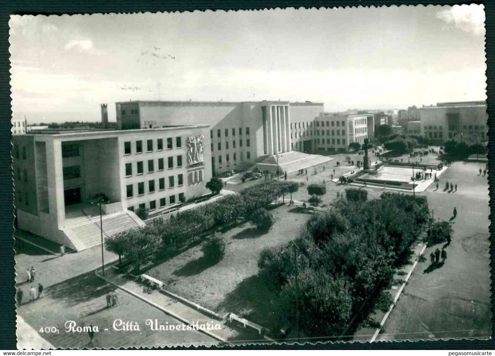 CLG175 - ROMA - CITTA' UNIVERSITARIA - ANIMATA 1959 - Enseignement, Ecoles Et Universités