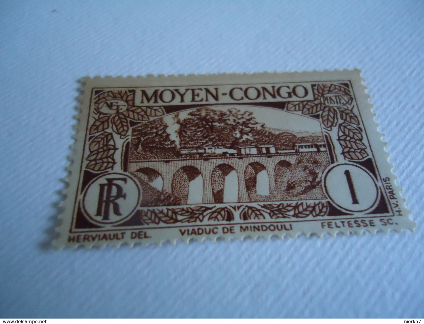 CONGO   FRANCE  COLONIES MNH STAMPS  TRAIN TRAINS - Other & Unclassified