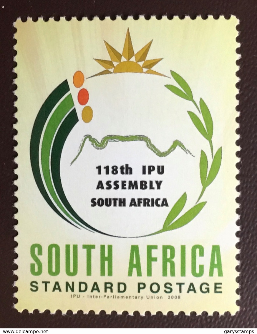 South Africa 2008 IPU Assembly MNH - Unused Stamps