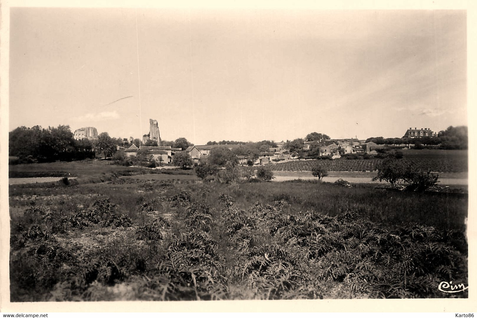 Scorbé Clairvaux * Vue Générale Du Haut Clairvaux - Scorbe Clairvaux