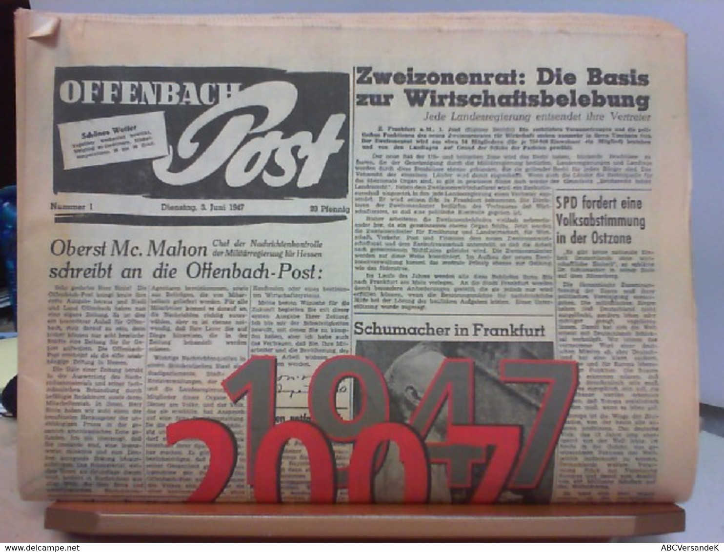 60 Jahre Offenbach Post 1947 - 2007 - Hessen