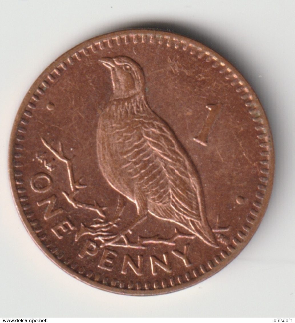 GIBRALTAR 2002: 1 Penny, KM 773 - Gibraltar