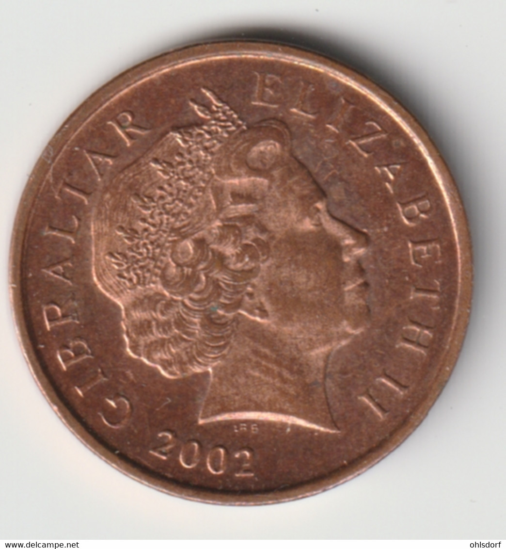 GIBRALTAR 2002: 1 Penny, KM 773 - Gibraltar