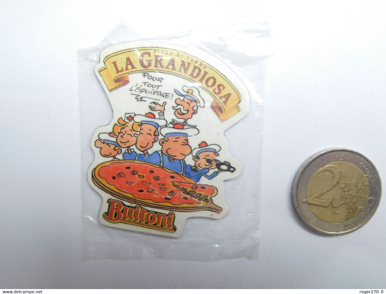 Beau Magnet , Marque Buitoni , Pizza La Grandiosa - Publicidad