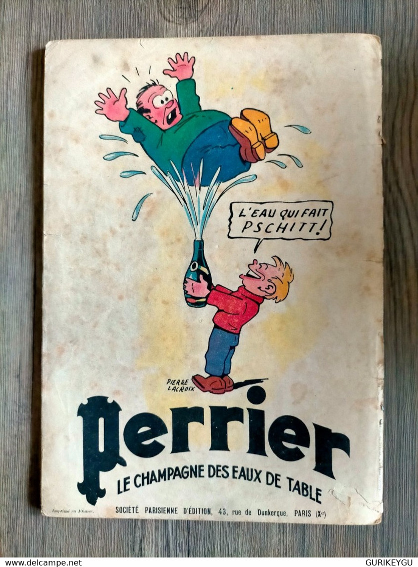 BIBI FRICOTIN N° 11  Jeunesse Joyeuse CALLAUD  75 Fr Pub PERRIER Au Dos - Bibi Fricotin