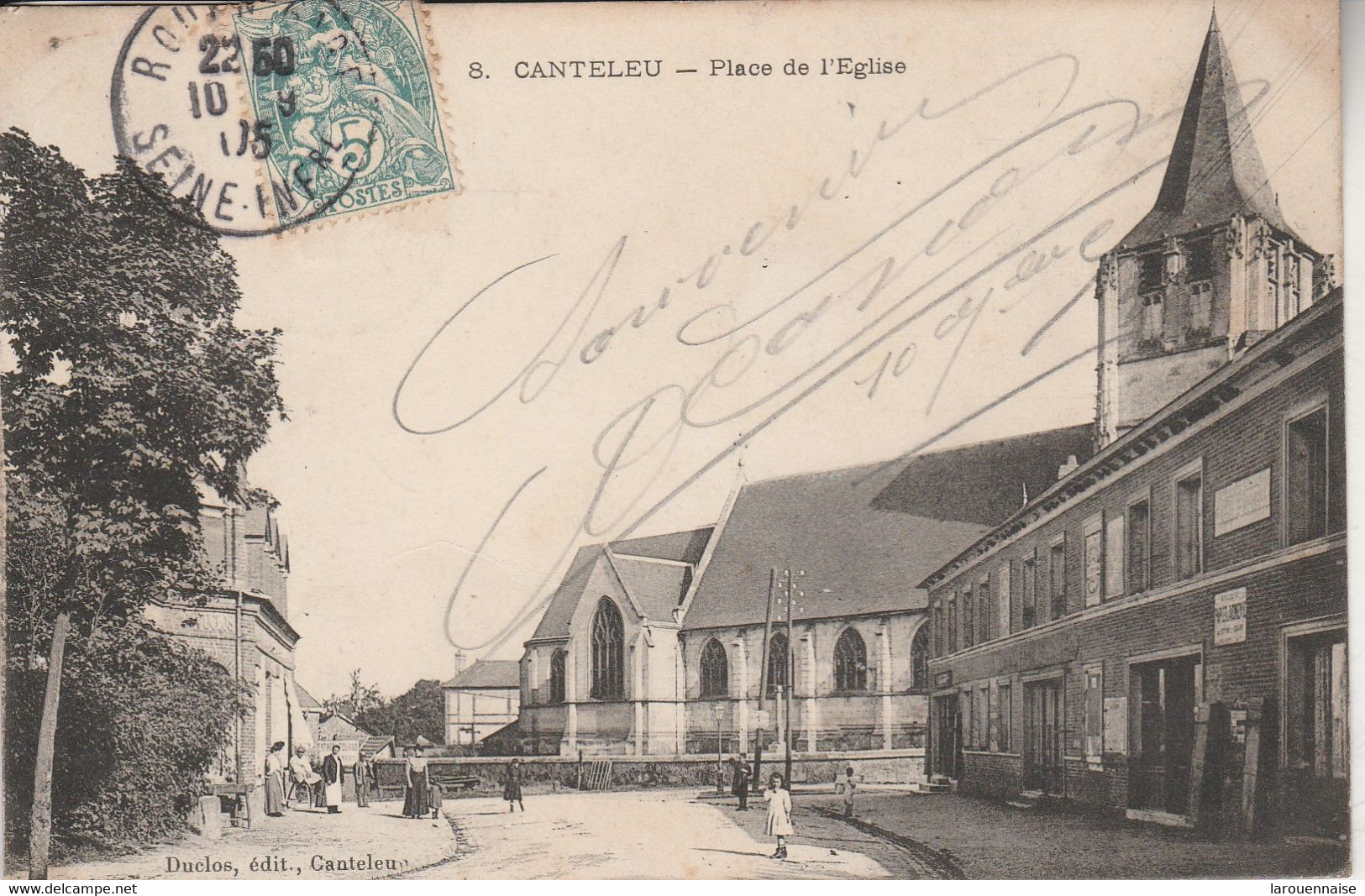 76 - CANTELEU - Place De L' Eglise - Canteleu