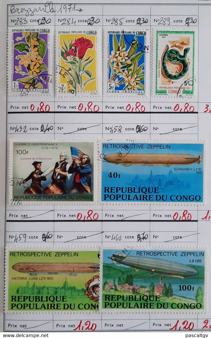 COMORES - CONGO - COTE D'IVOIRE - CARNET de Circulation N°10 -  (cote 368.00€)
