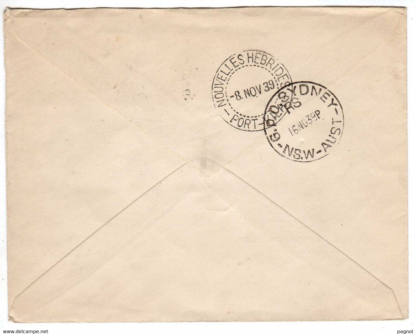 Wallis Et Futuna  : Lettre : Expos. Inter. New-York 1939 : Recommandée : N°461 - Brieven En Documenten