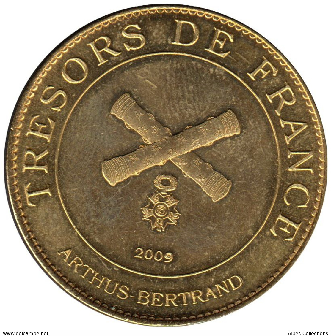 A25056-02 - JETON TOURISTIQUE ARTHUS B. - Citadelle De Besançon Vauban - 2009.1 - 2009