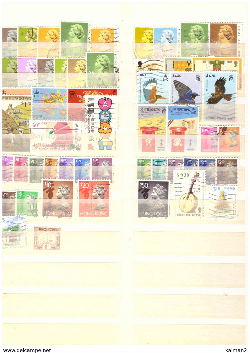 HONG KONG   /  INTERESSANTE LOTTO INIZIO COLLEZIONE PERIODO  1862*1996 - Lots & Serien