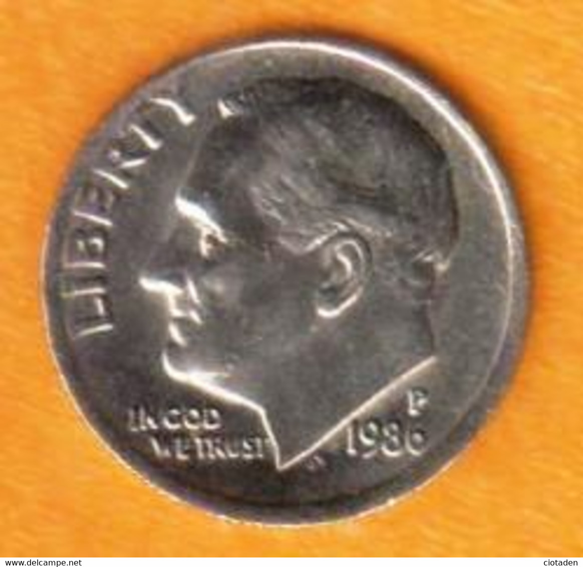 USA - 1986 - One Dime - Roosevelt - Other & Unclassified