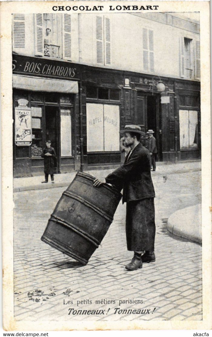 CPA PARIS Petits Metiers Tonneaux (1245598) - Petits Métiers à Paris