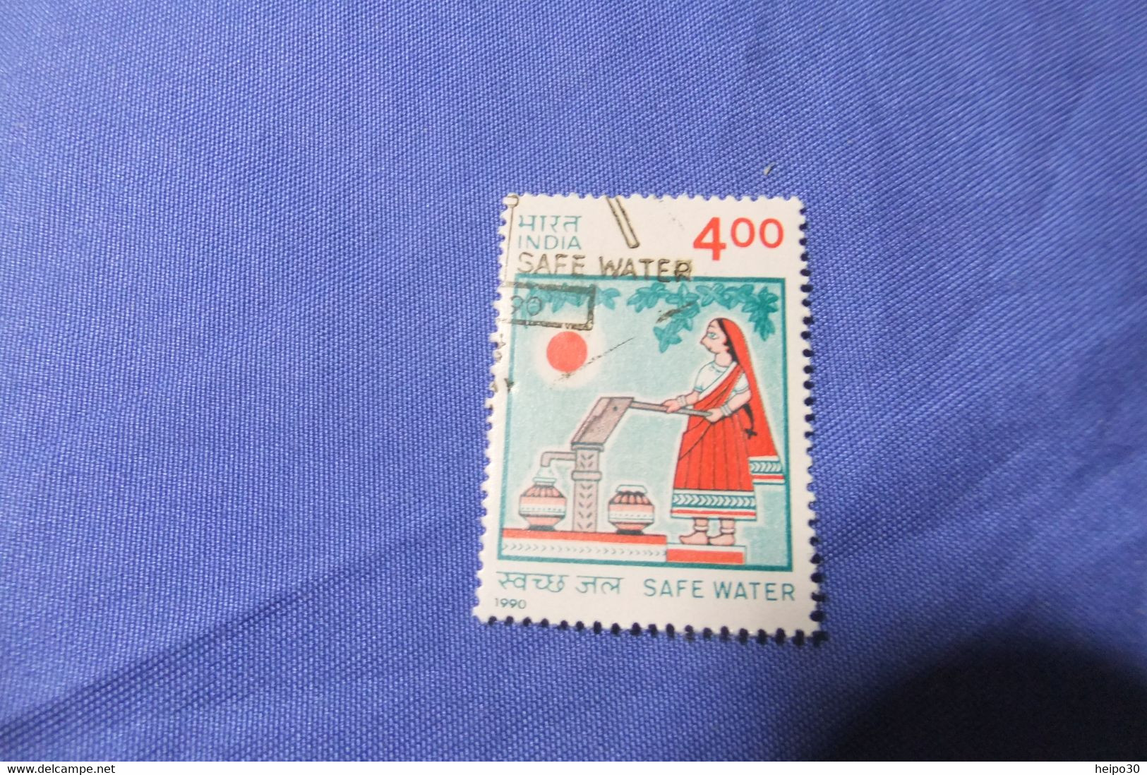 India 1990 Michel 1264 Trinkwasserschutz - Used Stamps