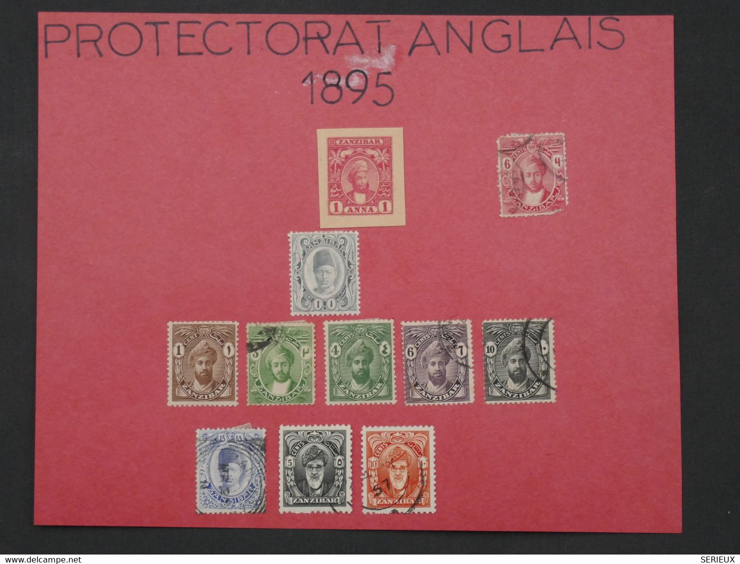 AA 19 ZANZIBAR    TIMBRES  1895 + +A VOIR ++ - Zanzibar (...-1963)