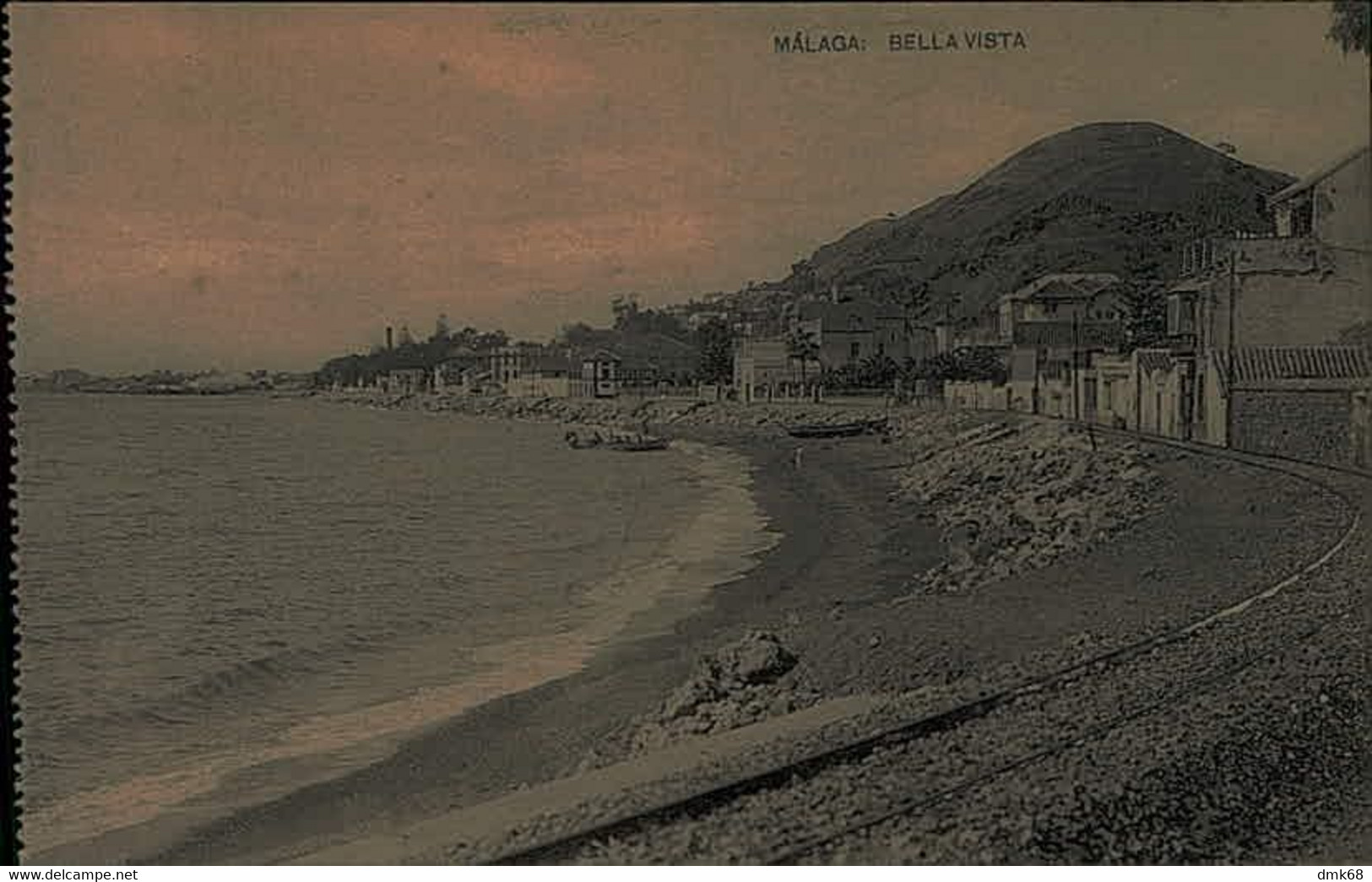 SPAIN - MALAGA -  BELLA VISTA - EDICION FOTOTIPIA DE HAUSER Y MENET -  1910s (15401) - Málaga