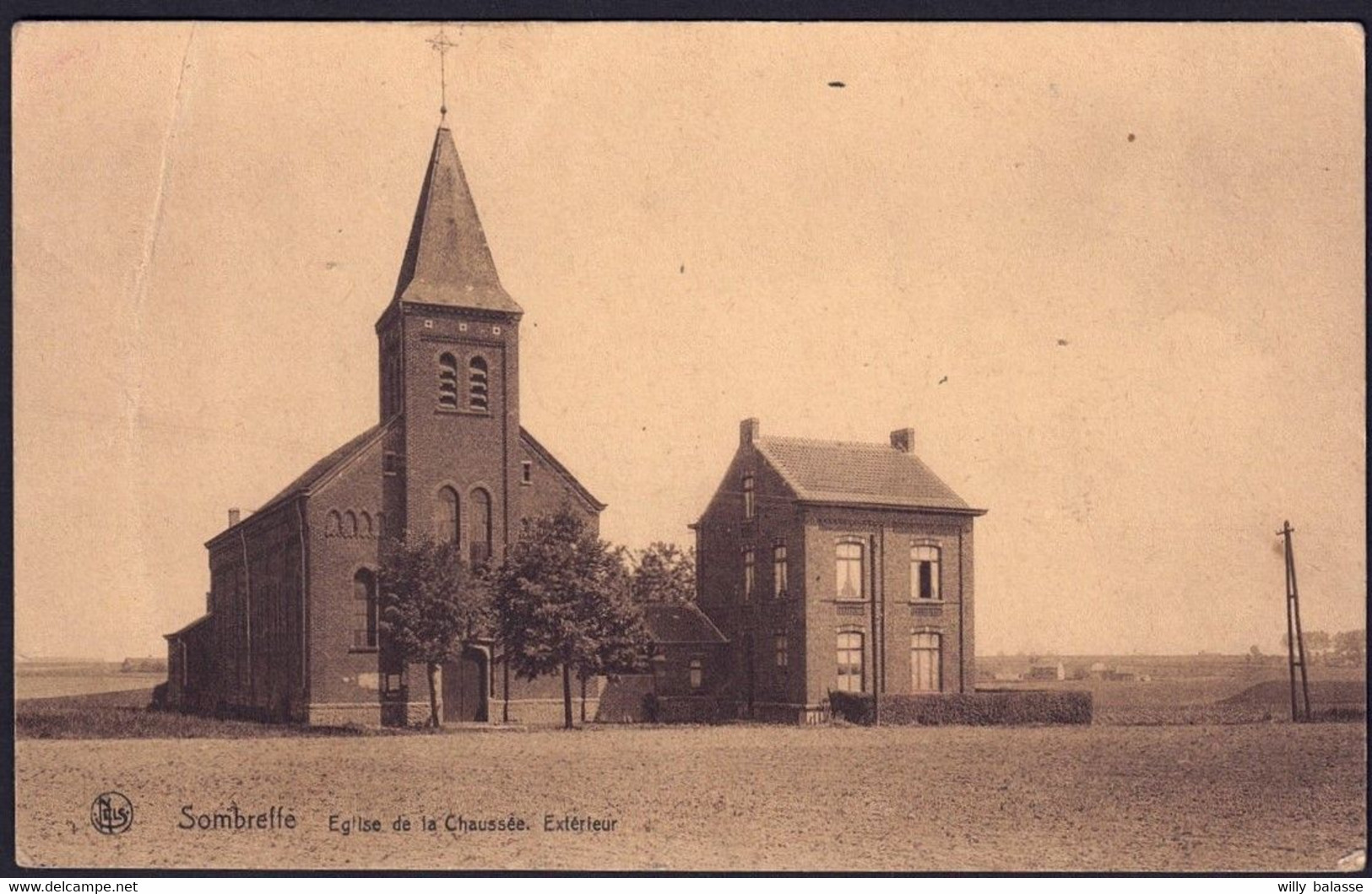 +++ CPA - SOMBREFFE - Eglise De La Chaussée   // - Sombreffe