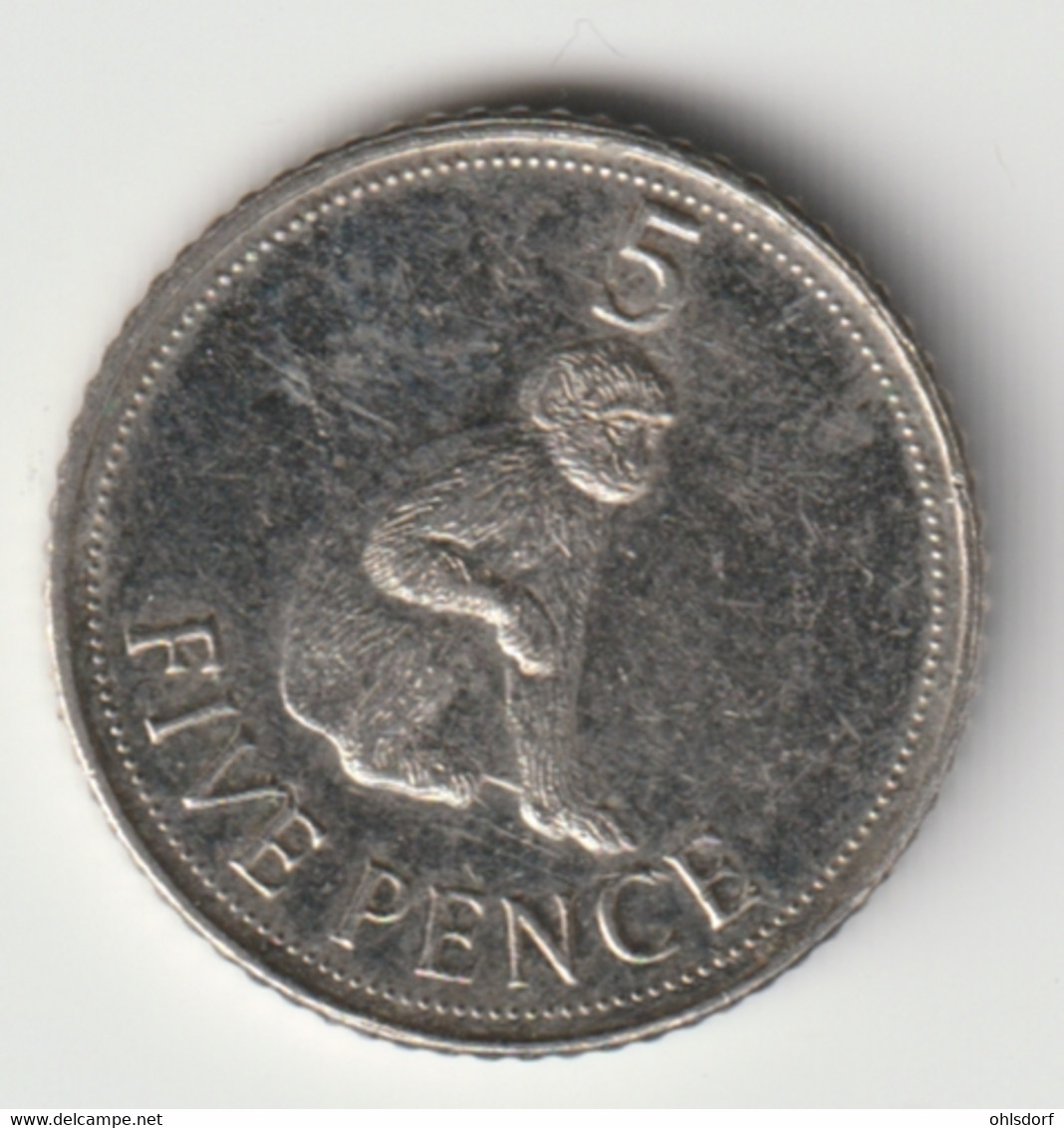 GIBRALTAR 2013: 5 Pence, KM 1101 - Gibilterra