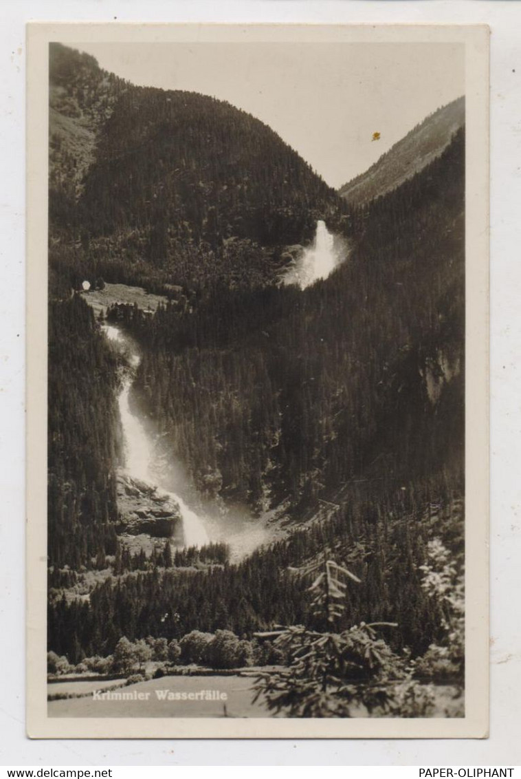 A 5743 KRIMML, Wasserfälle, 1931 - Krimml