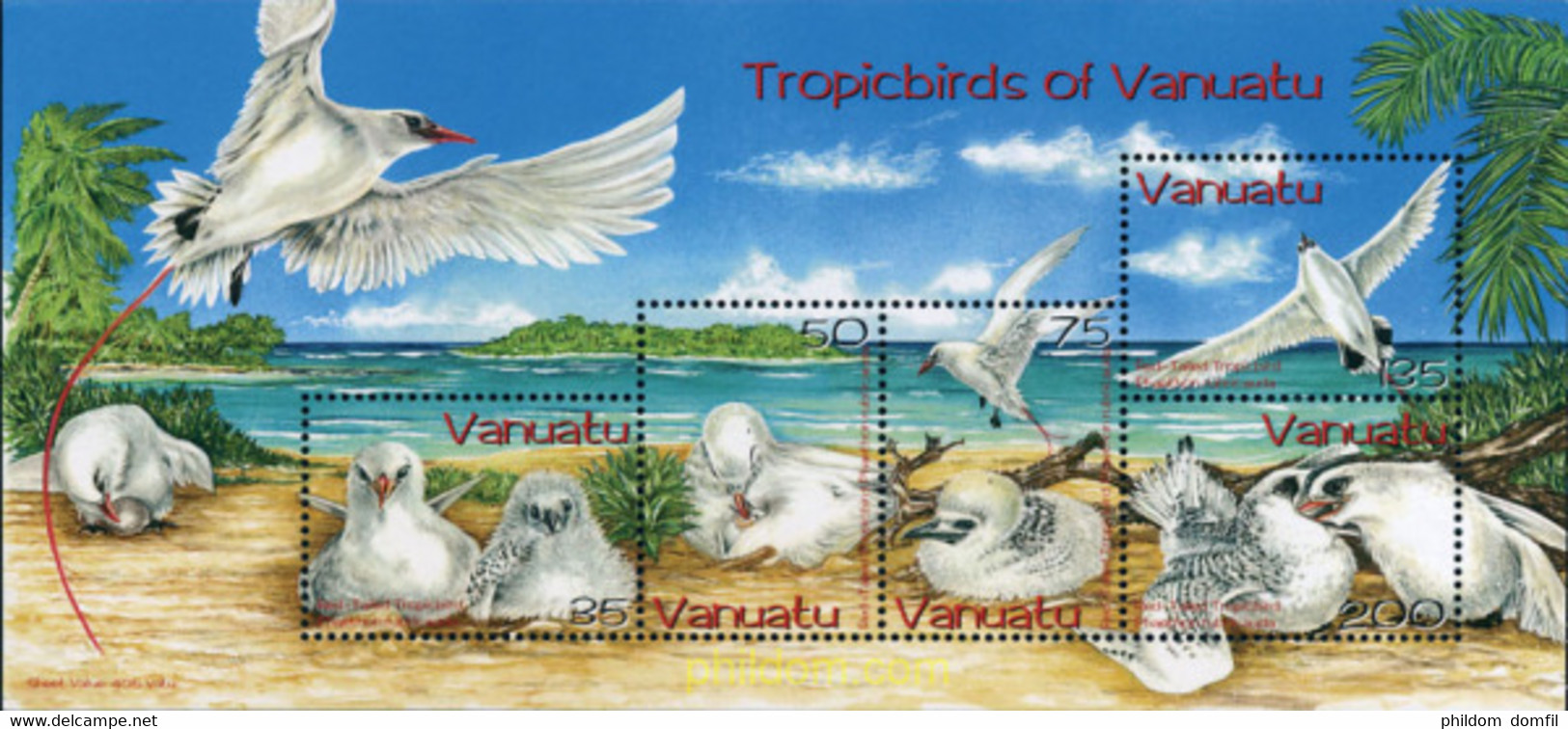 149552 MNH VANUATU 2004 AVES TROPICALES - Autres & Non Classés