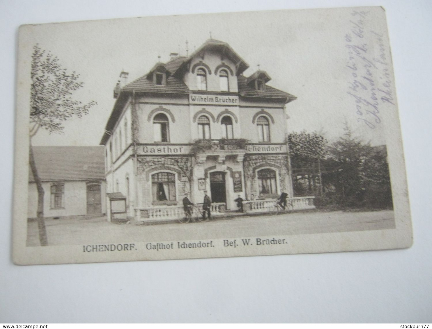 BERGHEIM ,  Quadrath-Ichendorf , Gasthof   Schöne Karte Um 1917 ,    Siehe  2 Abbildungen - Bergheim