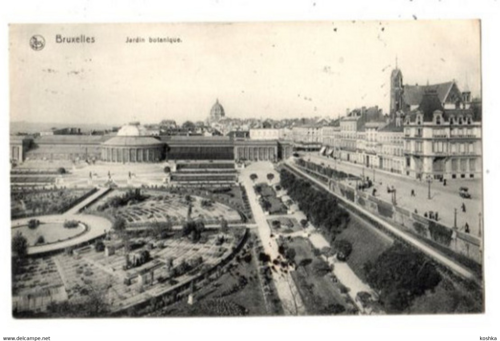 BRUXELLES - Brussel - Jardin Botanique - 1913 - Nels Série 1 No 170 - Forêts, Parcs, Jardins