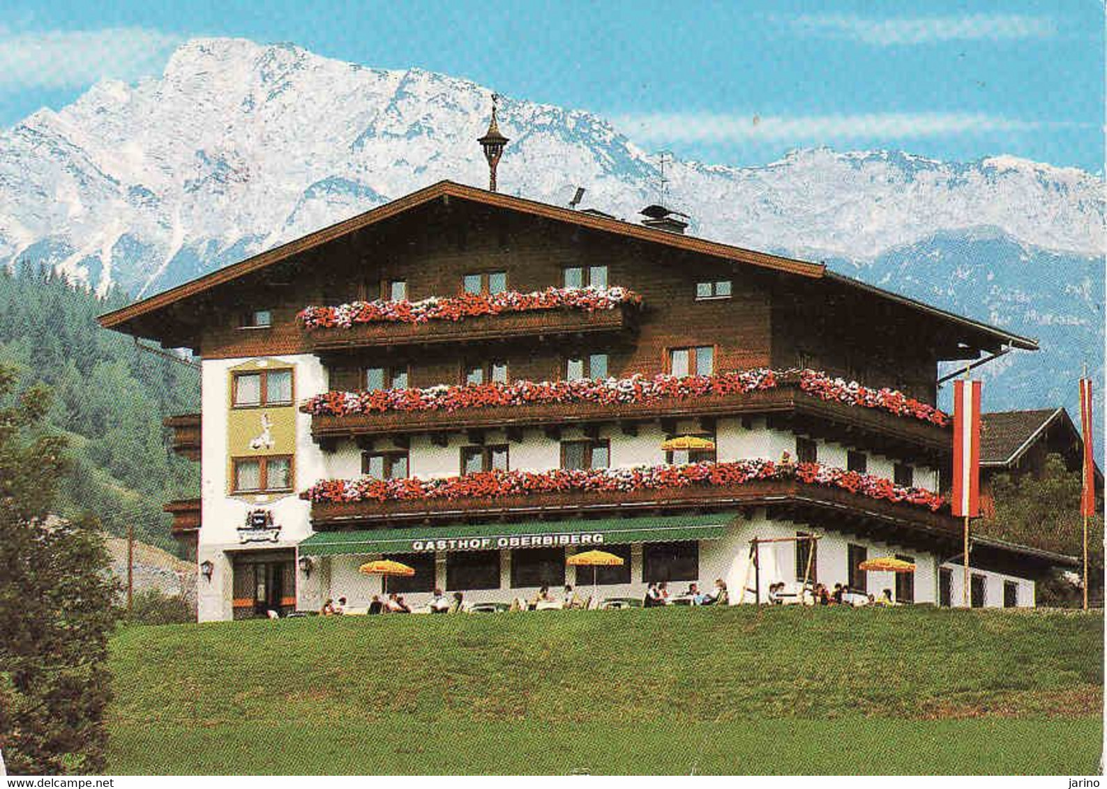 Austria, Salzburg, Saalfelden, Gasthof Oberbiber,g Bezirk Zell An See, Used 1990 - Saalfelden