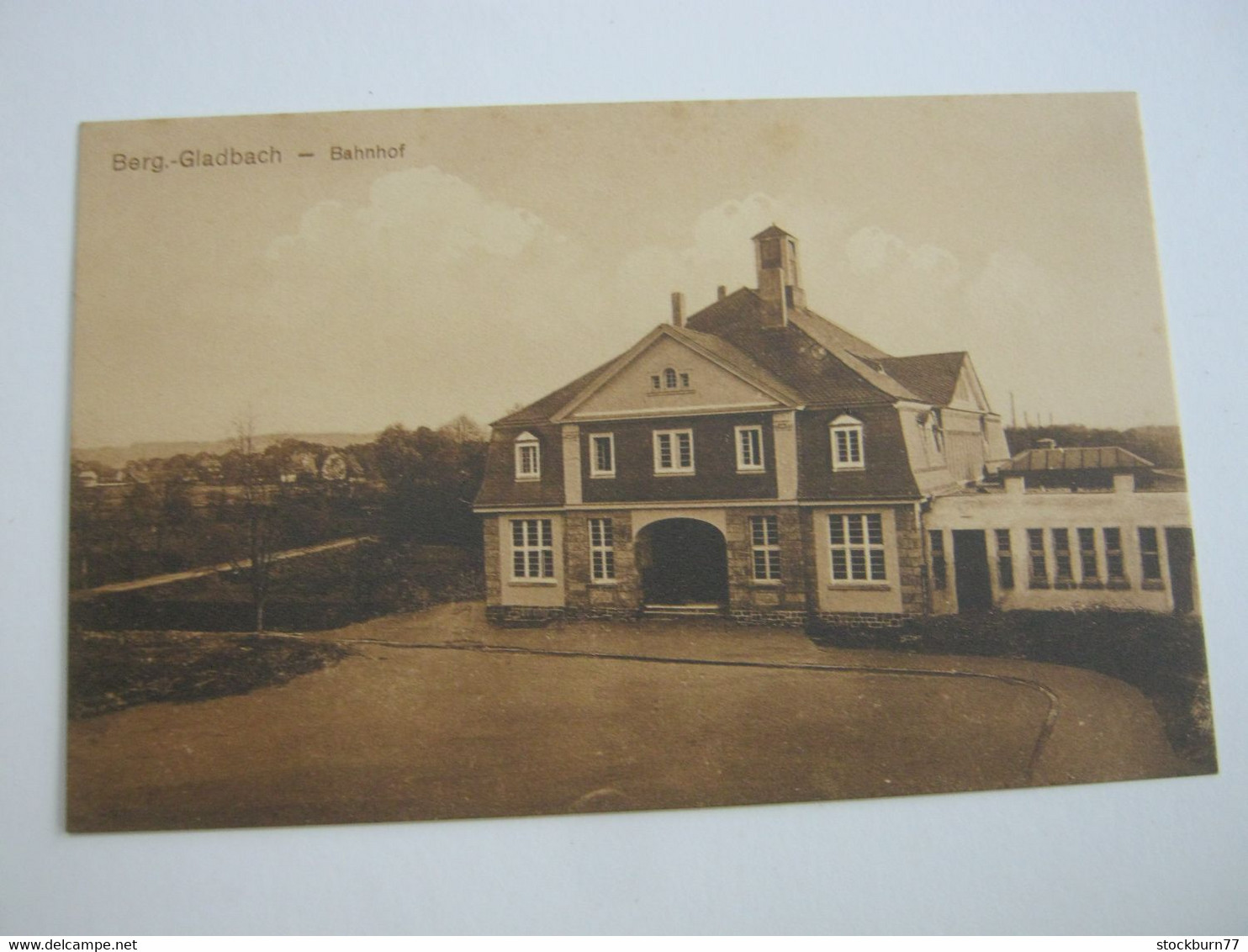 Bergisch Gladbach  , Bahnhof ,   Schöne Karte Um 1920 ,    Siehe  2 Abbildungen - Bergisch Gladbach