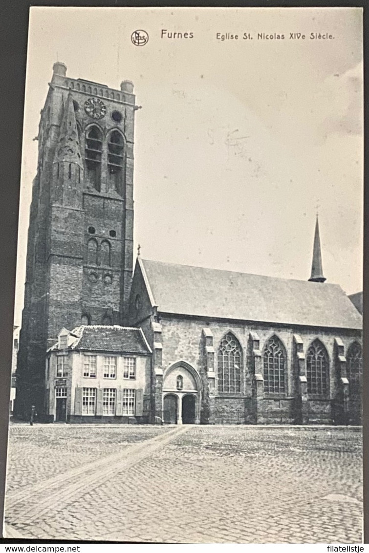 Veurne St Niklaaskerk En Voormalig Estaminet Fortuintje - Veurne