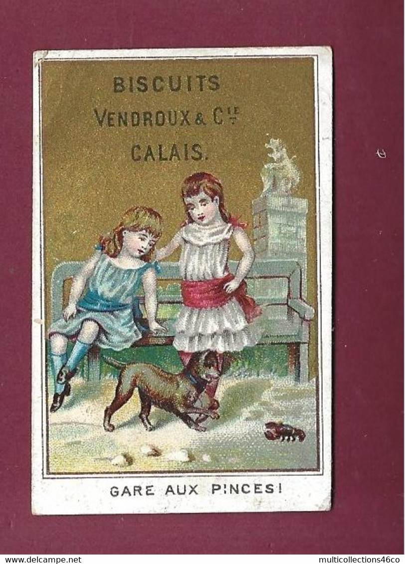 021222 - CHROMO BISCUITS VENDROUX & Cie CALAIS - Gare Aux Pinces - Scorpion - Vendroux