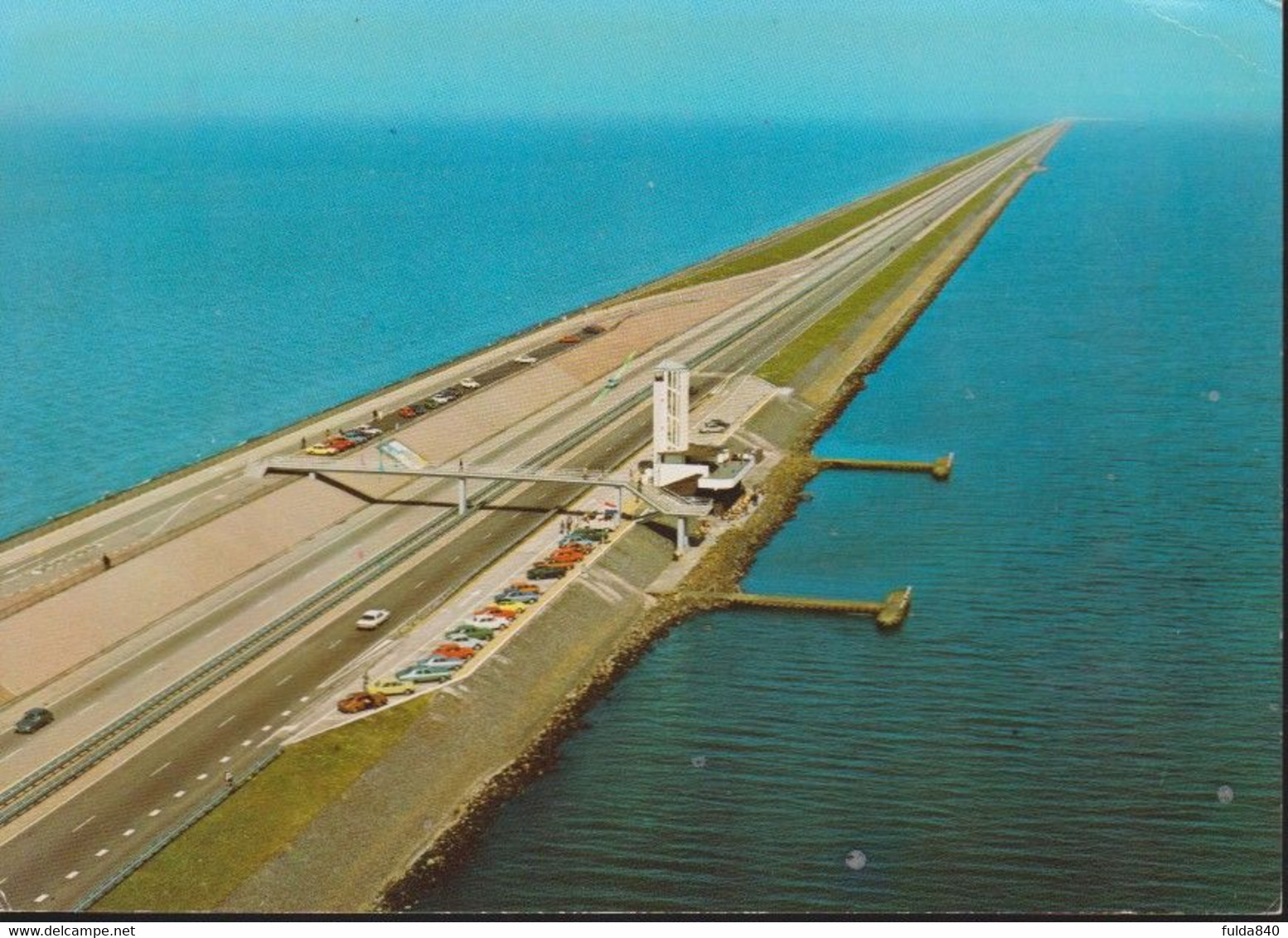 CPM.   PAYS-BAS.  Monument Afsluitdijk-Holland-Friesland. Hier The Damwas Closed 28 Mei 1932 - Den Oever (& Afsluitdijk)