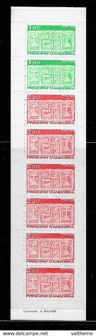 ANDORRE  ( EUAND - 961 )  1987  N° YVERT ET TELLIER  N° C1  N** - Carnets