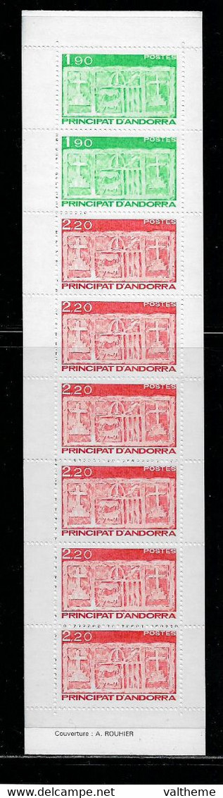 ANDORRE  ( EUAND - 963 )  1987  N° YVERT ET TELLIER  N° C1  N** - Carnets