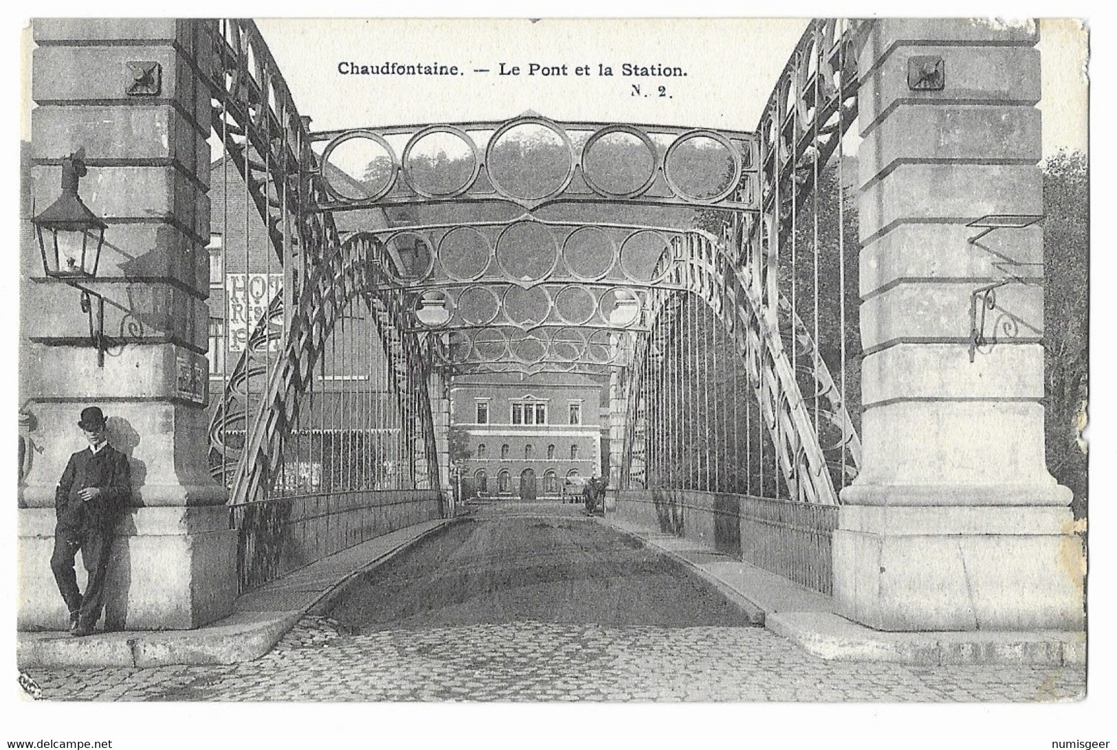 CHAUDFONTAINE  -- Le Pont Et La Station - Chaudfontaine