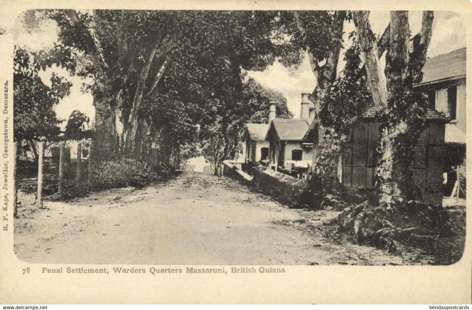 British Guiana, Guyana, Demerara, Penal Settlement, Warders Quarters Massaruni - Guyana (formerly British Guyana)