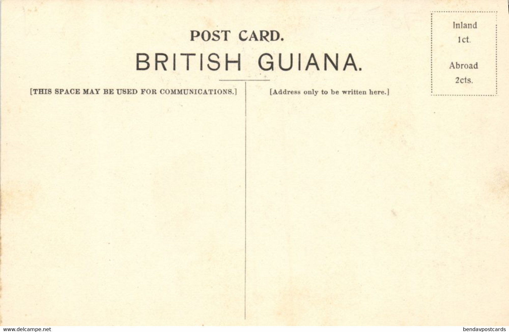 British Guiana, Guyana, Demerara, GEORGETOWN, Entrance To Botanic Gardens (1910s) - Guyana (formerly British Guyana)