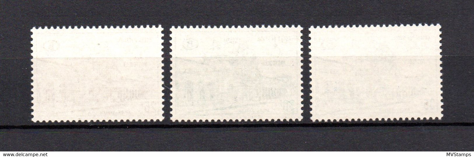 Belgium 1967 Set Parcel-stamps (Michel PP 60/62) Nice MNH - Reisgoedzegels [BA]