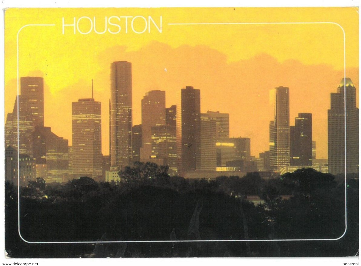 BR1789 U.S.A. Houston Texas  Viaggiata 1994 Verso Roma - Houston