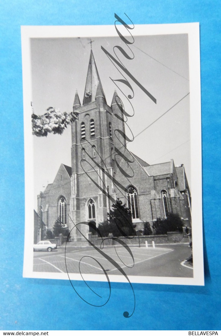 Ruddervoorde . St. Eligius  Kerk Foto-Photo Prive,opname 09/051987 - Oostkamp