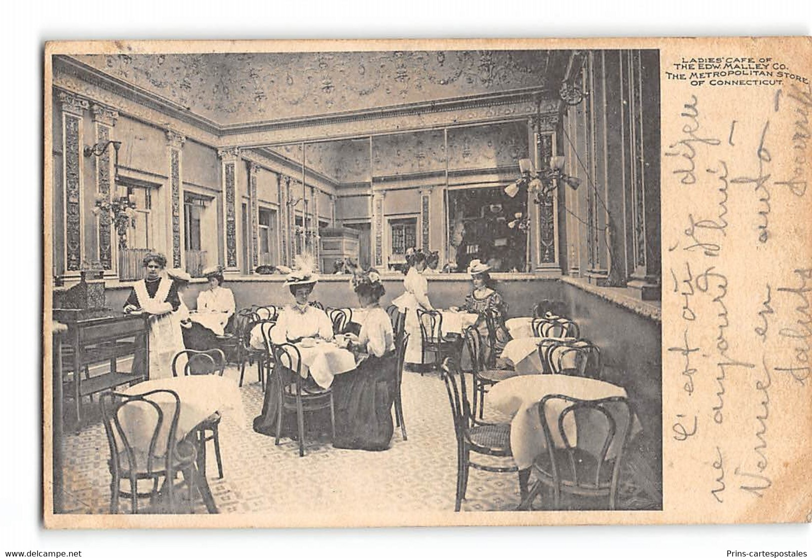 CPA Ladies 'café The Edw Malley Co - The Metropolitan Store Of Connecticut - Otros & Sin Clasificación
